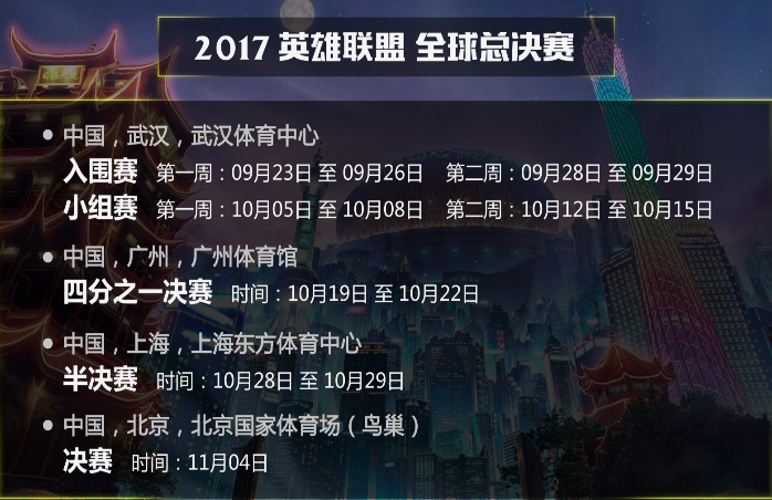 传奇，共同见证！2017全球总决赛抽签仪式斗鱼全程直播